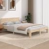 vidaXL Giroletto in Legno Massello 135x190 cm Double
