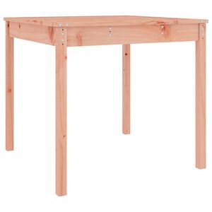 vidaXL Tavolo da Giardino 82,5x82,5x76 cm in Legno Massello di Douglas