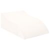 vidaXL Cuscino per Gambe 68 x 41 x 24 cm Schiuma PU Bianco