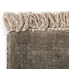 vidaXL Tappeto Kilim in Cotone 160x230 cm Grigio Talpa