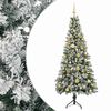 vidaXL Albero di Natale artificiale con palline 120 cm 150 LED