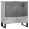 vidaXL Armadietto da Bagno Grigio Cemento 58x33x60cm Legno Multistrato