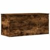 vidaXL Contenitore Rovere Fumo 100x42x46 cm Legno Multistrato
