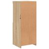 vidaXL Credenza con Luci LED Rovere Sonoma 41x37x100 cm