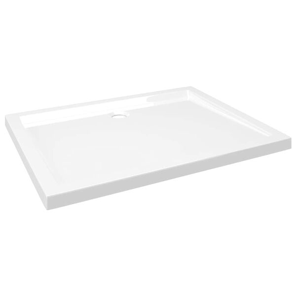 vidaXL Piatto Doccia in ABS Rettangolare 70x90 cm