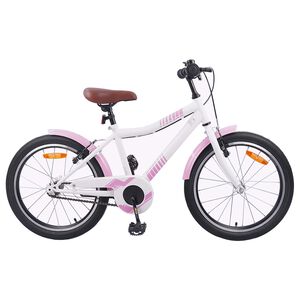 vidaXL Bicicletta per Bambini 24 Pollici per 8-12 anni Rosa chiaro