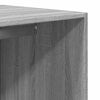 vidaXL Armadio Grigio Sonoma 80x50x200 cm in Legno Multistrato