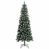 vidaXL Albero di Natale artificiale con 300 LED Verde 210 cm