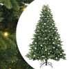 vidaXL Albero di Natale artificiale con 300 LED Verde 240 cm PE e PVC