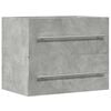 vidaXL Mobile Lavabo Grigio Cemento 60x38,5x48 cm in Legno Multistrato