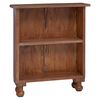 vidaXL Scaffalatura Marrone 47 x 16 x 55 cm Legno di Mogano Massello