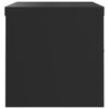 vidaXL Armadio Classificatore Nero 90x40x40 cm in Acciaio
