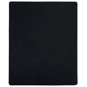 vidaXL Lenzuolo con Angoli Jersey Nero 140x200 cm Cotone