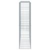 vidaXL Cesto Gabbione con Copertura 200x50x200 cm in Ferro Zincato