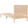 vidaXL Giroletto Extra Lungo senza Materasso 90x210 cm Legno Massello