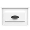 vidaXL Comodino a Parete Bianco 41,5x36x28 cm