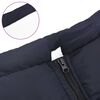 vidaXL Cappotto per Cani Blu navy L48 Pile e Poliestere