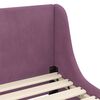 vidaXL Struttura letto per bambini con testata Viola 70 x 140 cm