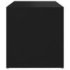 vidaXL Tavolino Nero 59x36x38 cm in Legno Multistrato