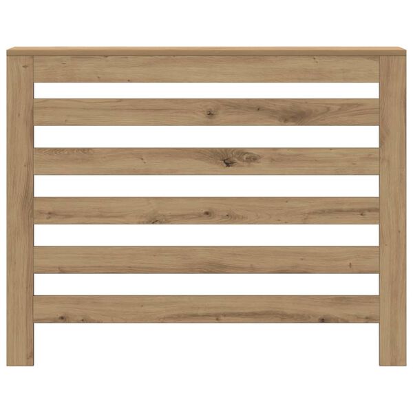vidaXL Copertura Termosifone Rovere 104x20x82 cm in Legno Multistrato