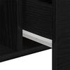 vidaXL Credenza con cassetto Nero 100 x 36 x 60 cm Legno multistrato
