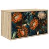 vidaXL Mobile TV da Parete LOCHEM 69 x 33 x 40 cm Rovere Sonoma