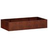 vidaXL Muro di contenimento 6 pz 200 x 100 x 40 cm Acciaio Corten