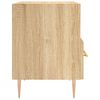 vidaXL Comodino Rovere Sonoma 40x35x47,5 cm in Legno Multistrato