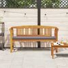 vidaXL panchina Finitura ad Olio Naturale 157 x 46 x 82,5 cm