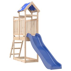 vidaXL Set da Gioco da Esterno in Legno Massello di Pino