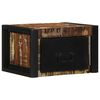 vidaXL Comodino Multicolore 40x35x25 cm in Legno Massello Recupero