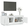 vidaXL Tavolino da Salotto Bianco 102x50x44 cm in Legno Multistrato