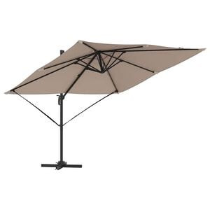 vidaXL Parasol Roma 286 x 284 x 265 cm Alluminio e Poliestere