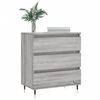 vidaXL Credenza Grigio Sonoma 60x35x70 cm in Legno Multistrato