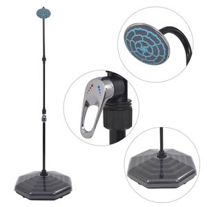 vidaXL Doccia Solare 20 L in Alluminio e HDPE