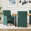 vidaXL Sedie da pranzo 2 pcs Verde scuro 58 x 65 x 98 cm Velluto