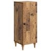vidaXL Credenza Legno antico 33 x 34,5 x 90 cm Legno ingegnerizzato