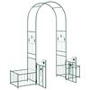 vidaXL Arco da Giardino con blocco Verde 203 x 50 x 218 cm