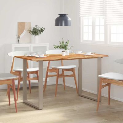 vidaXL Tavolo da Giardino 110x55x67 cm Legno Massello d'Acacia