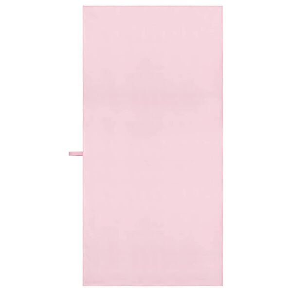 vidaXL Asciugamani Sportivi 2 pcs Rosa 140 x 70 cm
