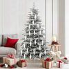vidaXL Palla a spirale di Natale 40 pcs Bianco