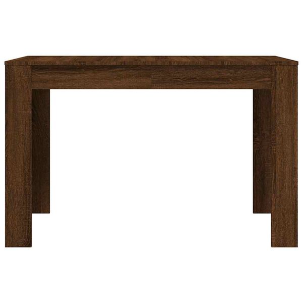 vidaXL Tavolo da Pranzo Rovere Marrone 120x60x76 cm Legno Multistrato