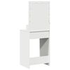 vidaXL Tavolo da Trucco Bianco 50 x 41 x 135 cm Legno multistrato