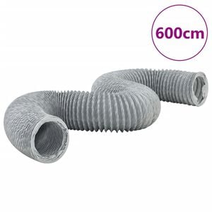 vidaXL Condotto di Scarico in PVC 6m &Oslash;10cm