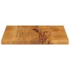 vidaXL Piano per Tavolo 50x50x3,8 cm Quadrato Legno Massello di Pino