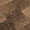 vidaXL Moquette per pavimenti 20 pcs Marrone 50 x 50 cm PP