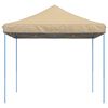 vidaXL Tenda da Festa Pieghevole Pop-Up Beige 292x292x315 cm