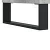 vidaXL Mobile per TV Grigio Cemento 100x35x55 cm Legno Multistrato