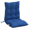 vidaXL Cuscini Sedia con Schienale Basso 6 pz Blu Reale Tessuto Oxford