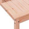 vidaXL Tavolo Invaso con Ripiani 108x50x109,5cm Legno Massello Douglas